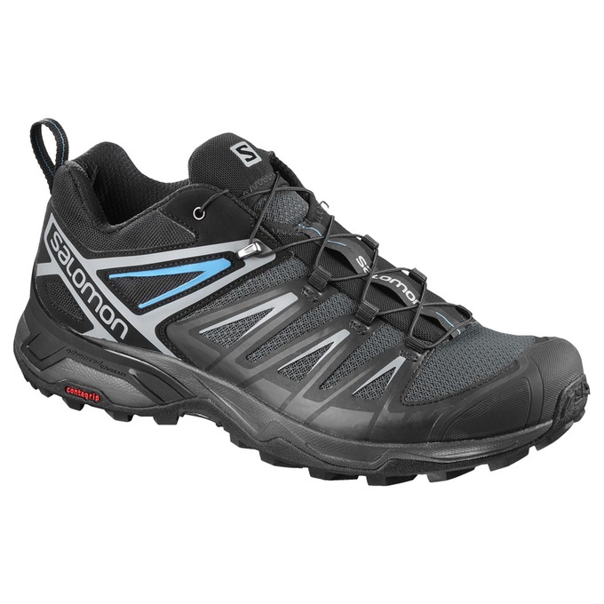 SALOMON X ULTRA 3 Philippines - Men's Hiking Shoes - Silver/Black | 058276-YVU